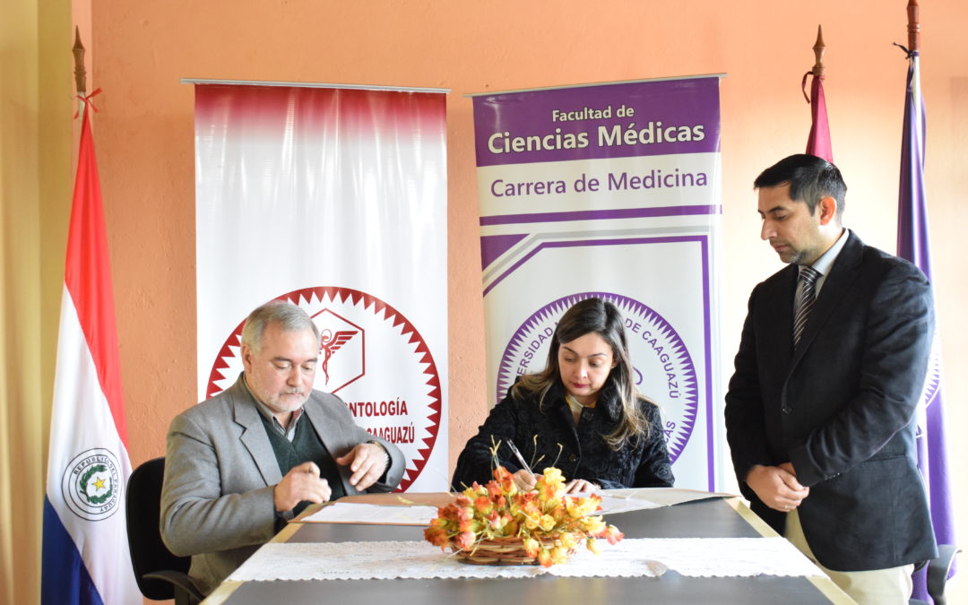 CONVENIO ENTRE LAS FACULTADES DE CIENCIAS MÉDICAS Y ODONTOLOGÍA, CON MIRAS A LA COOPERACIÓN RECÍPROCA.