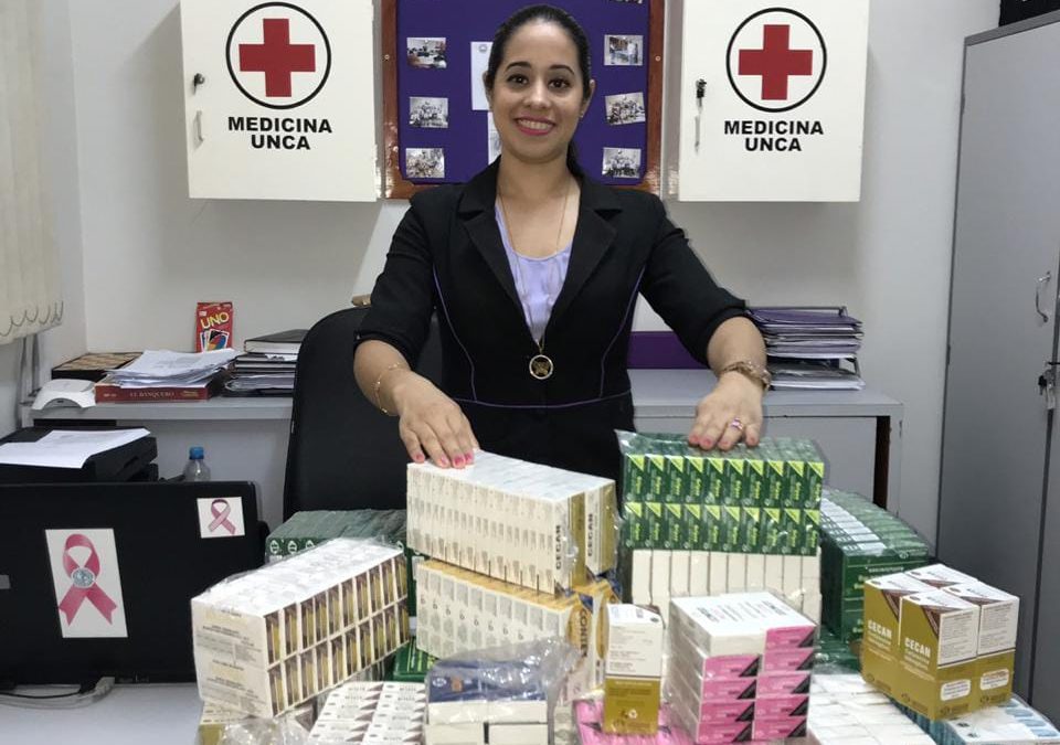 PRESTIGIOSO LABORATORIO REALIZA DONACIÓN DE MEDICAMENTOS A FCM.