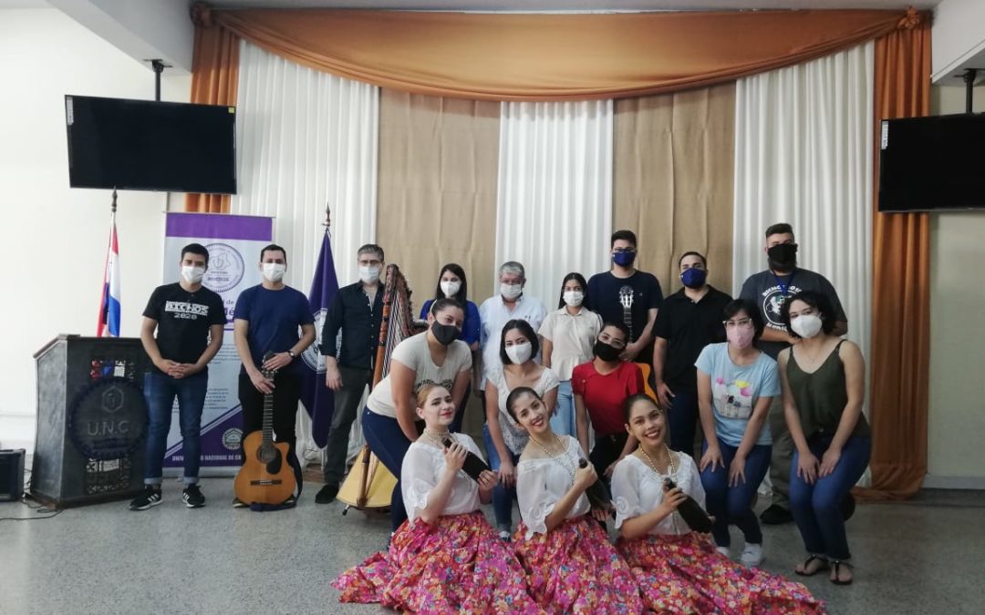 Apertura Oficial de las áreas culturales orquesta – coro – elenco de danza de la Facultad de Ciencias Médicas