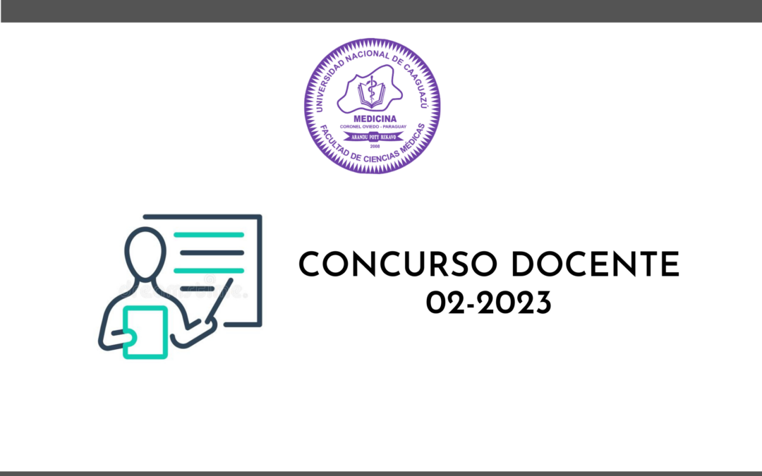 Concurso docente 02-2023