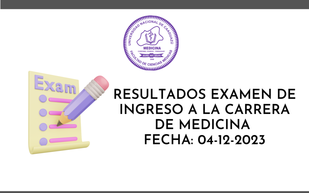 EXAMEN DE INGRESO A LA CARRERA DE MEDICINA